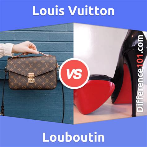 is louboutin and louis vuitton the same|louis vuitton vs louboutin purses.